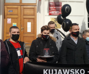 Protest branży weselnej w Bydgoszczy
