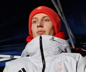 Powitanie Kacpra Tomasiaka w Bystrej 18.02.2026