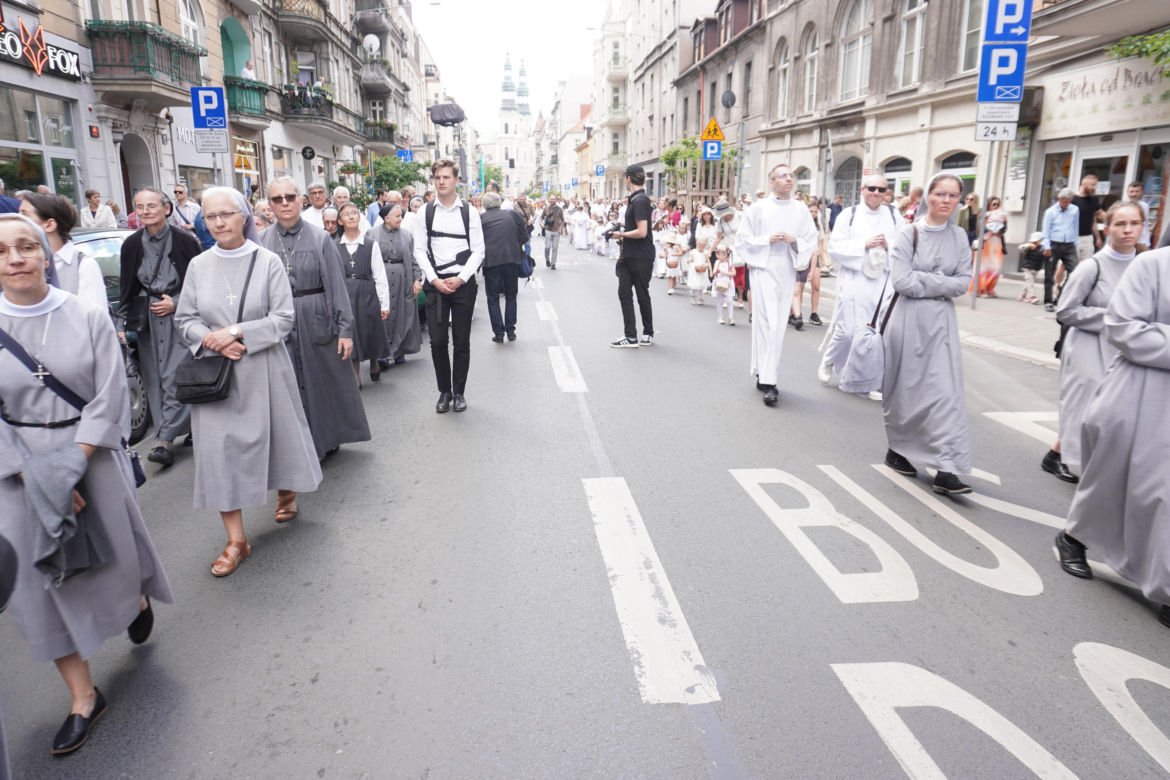 Procesja Bożego Ciała 2025 Poznań 