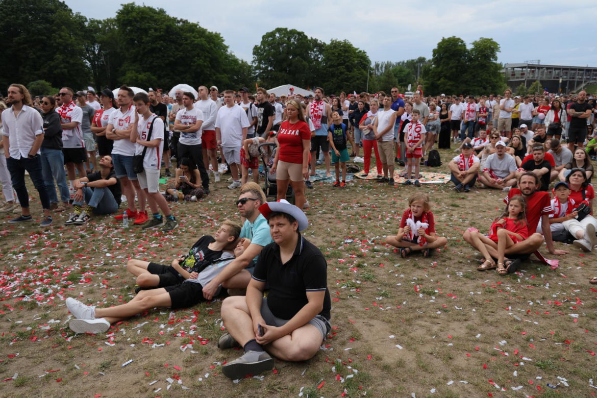 Warszawska Strefa Kibica na Euro 2024 - mecz Polska-Holandia