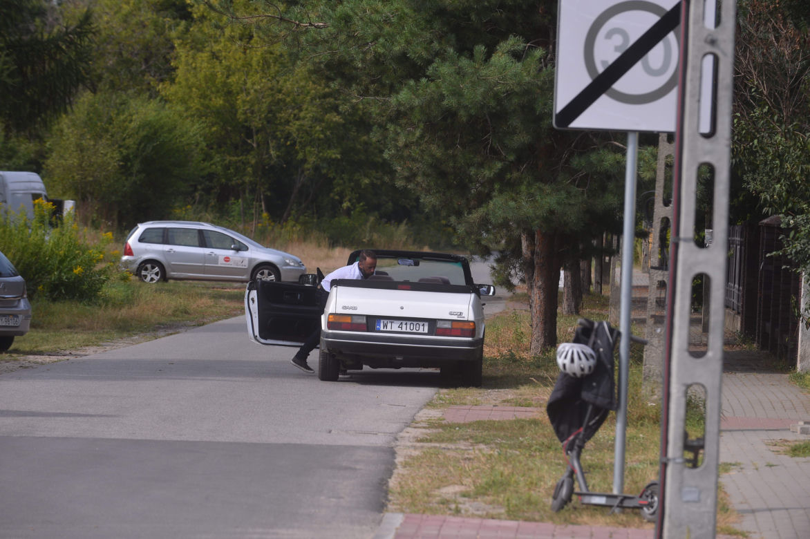 Rajd prezydenckim kabrioletem po nowej drodze