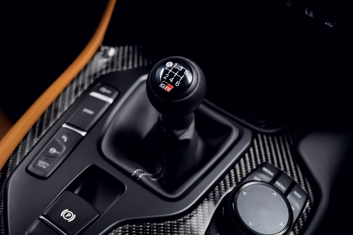 Toyota GR Supra z manualną skrzynią biegów