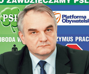 PSL atakuje PO plakatami