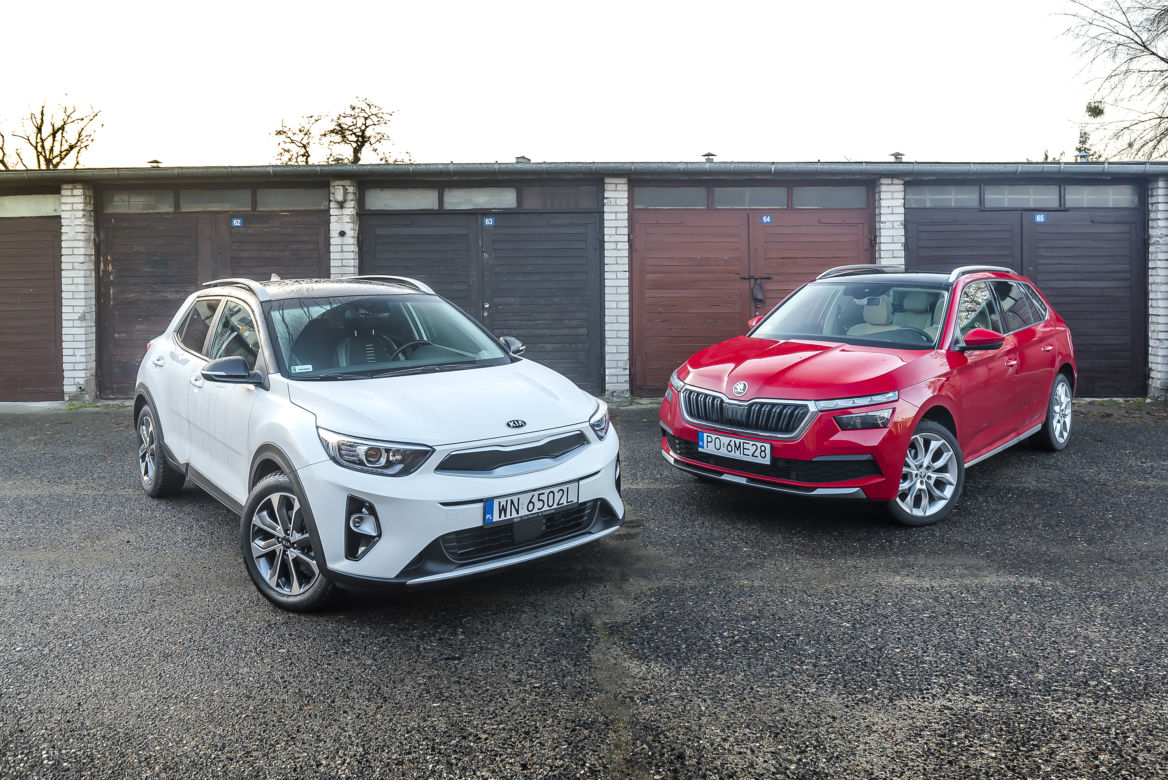 Skoda Kamiq 1.0 TSI 115 KM DSG7 Style vs. Kia Stonic 1.0 T-GDI 120 KM 6MT XL