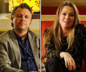 Przyjaciółki 13 sezon odc. 154. Janek (Marek Bukowski), Daria (Tamara Arciuch)