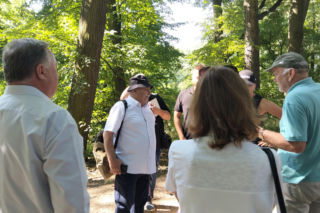 Badania georadarem w Parku Sanguszków w Tarnowie