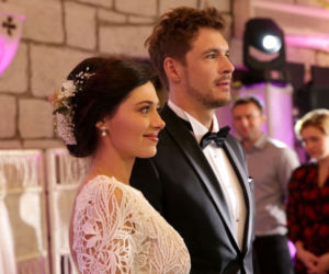 M jak miłość, odc. 1505. Iza (Adriana Kalska), Marcin (Mikołaj Roznerski)