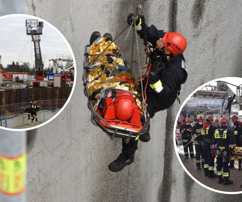 SPEKTAKULARNA AKCJA na terenie budowy tunelu średnicowego w Łodzi!