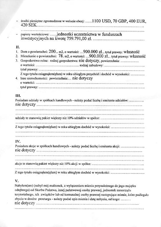 Oświadczenie