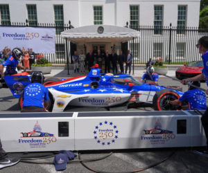 Trump zaprasza na wyścigi IndyCar na zwieńczenie obchodów rocznicowych w Waszyngtonie