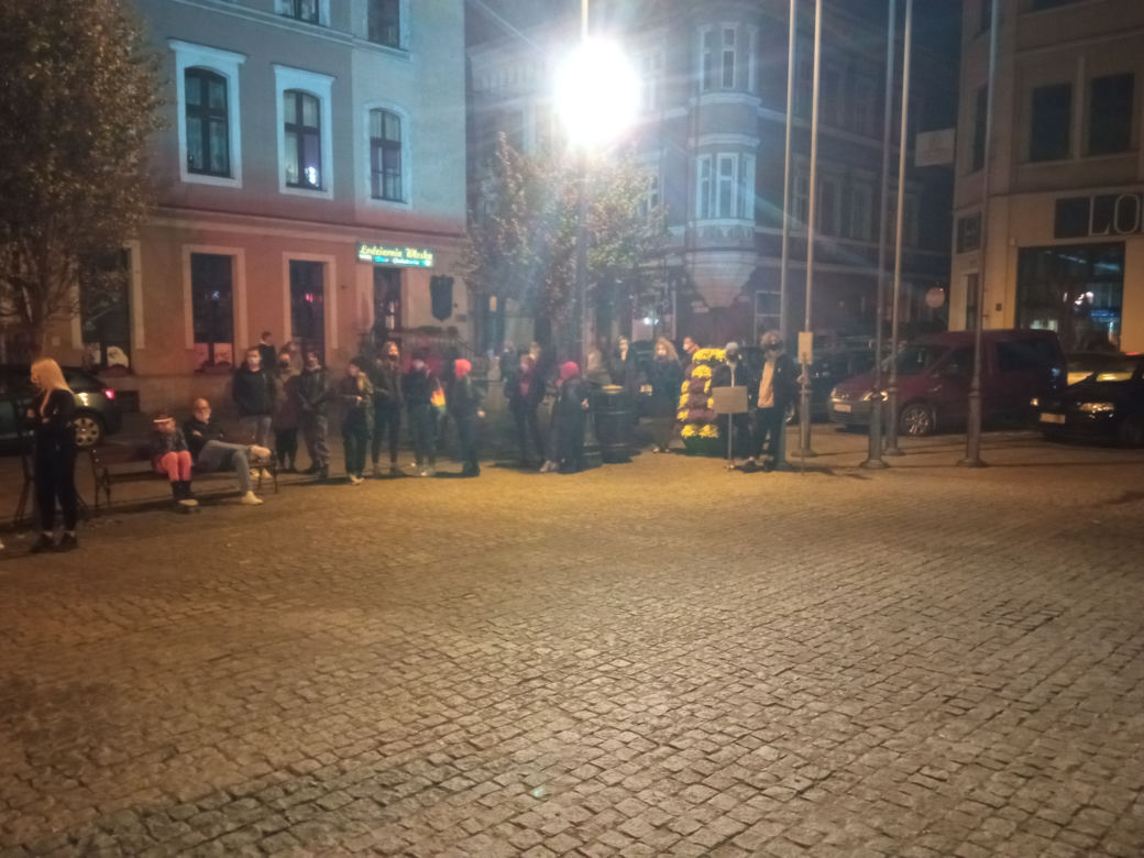 Protest kobiet w Grudziądzu 28.10