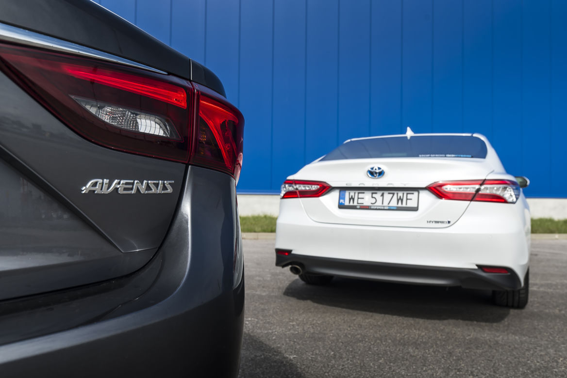 Toyota Avensis 2.0 Valvematic 152 KM 6MT Premium & Toyota Camry 2.5 Hybrid 218 KM e-CVT Executive + VIP