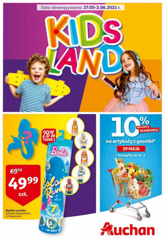 Promocje na Dzień Dziecka w Auchan