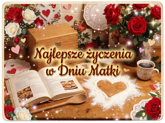 Kartka z życzeniami na Dzień Matki