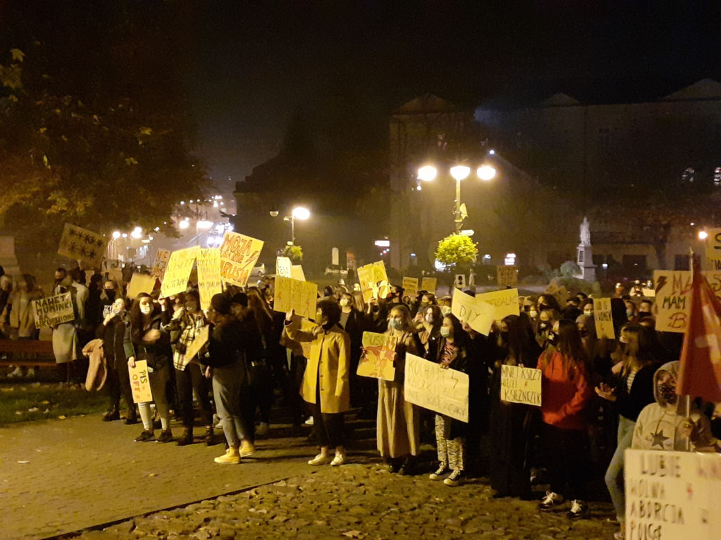 Protest kobiet w Przemyślu - 28 października