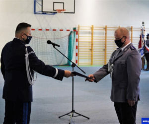 Nowi funkcjonariusze warmińsko-mazurskiej policji już po ślubowaniu