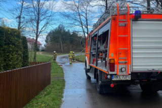 Interwencje Strażaków przy likwidacji szkód spowodowanych przez gwałtowny wiatr i burze