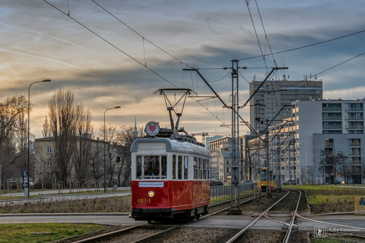  tramwaje na walentynki