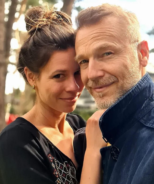 Krystian Wieczorek i jego żona Maria 