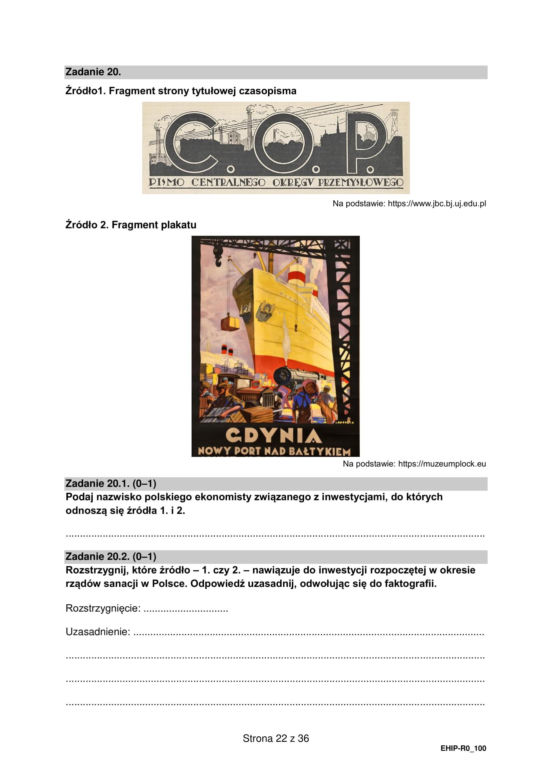 Matura 2025 historia rozszerzona - arkusz CKE 19.05.2025 - Formuła 2015