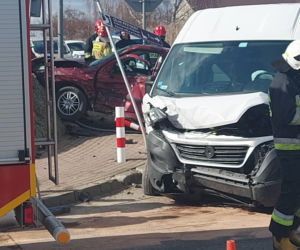 Wypadek na feralnym skrzyżowaniu w Ambrożowie