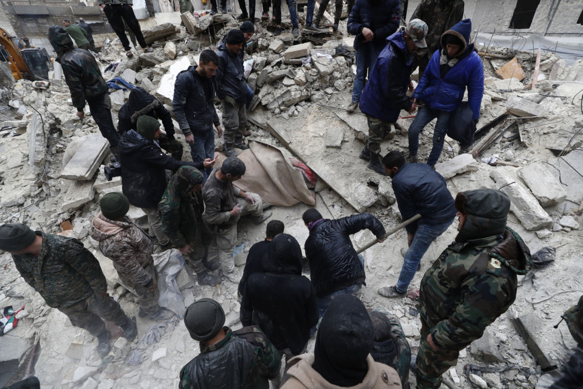 Trzęsienie ziemi w Trucji i Syrii