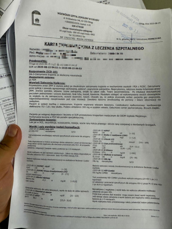 20-letni Oliwer zmarł po interwencji policji. Matka walczy o prawdę