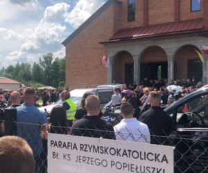 Pogrzeb motocyklistki Karoliny z Zielonki