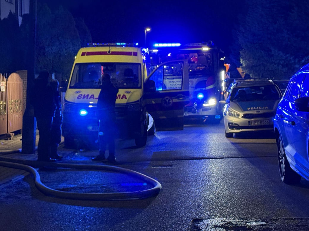 Ząbki. Tragiczny pożar 