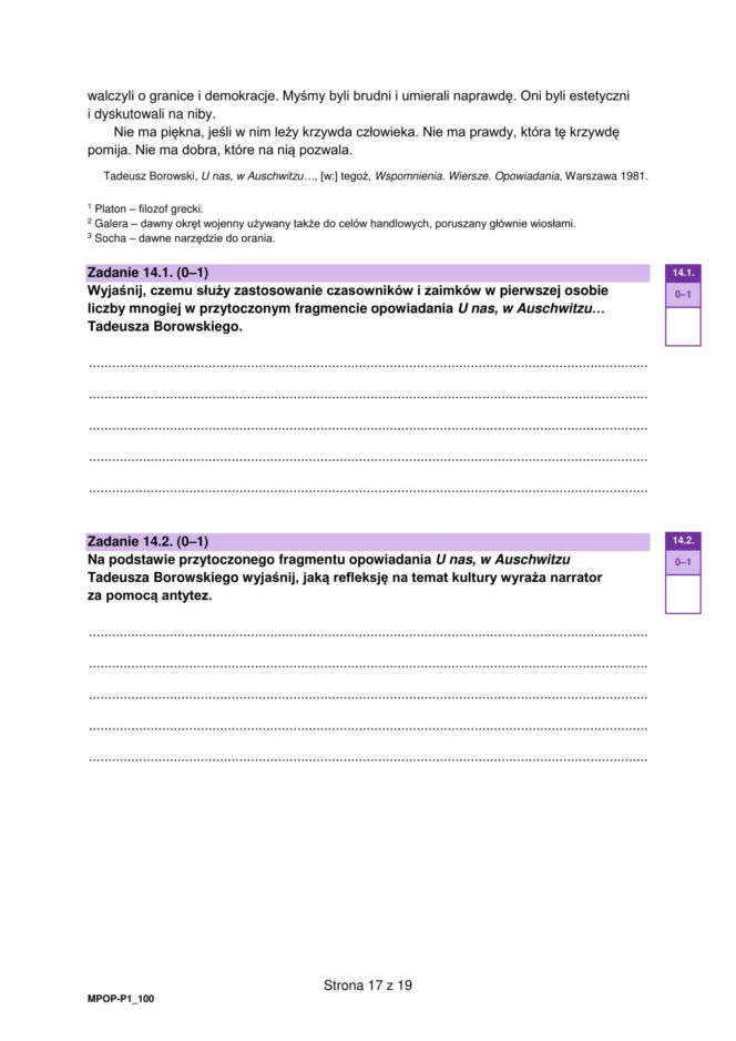 Próbna matura 2026: polski. Arkusze CKE, pytania i odpowiedzi z języka polskiego [4.03.2026]