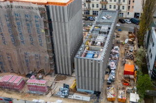 Budowa Muzeum Getta Warszawskiego - kwiecień 2026