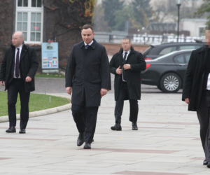 Prezydent Duda i Marta Kaczyńska na Wawelu