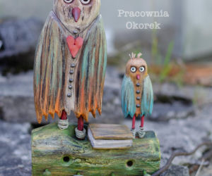 Okorek - drewniane dekoracje