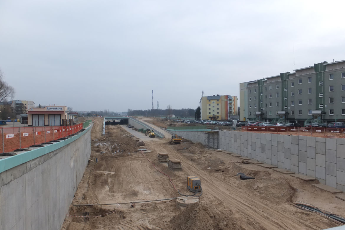 Białystok. Trasa Niepodległości 2019