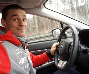 Piotr Żyła jeździ Subaru Forester