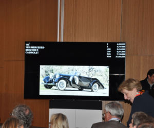 Aukcja zabytkowych Mercedesów w muzeum w Stuttgarcie
