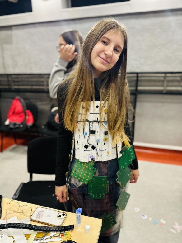Szykowne śmieci – projekt „Moda na recykling” w gminie Mordy