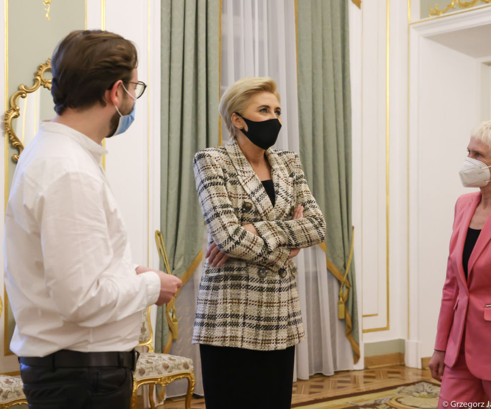Agata Duda spotkała się z Ewą Błaszczyk. Wiemy, o czym rozmawiały