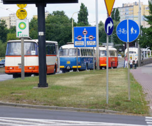 Zlot zabytkowych autobusów 2021 w Bydgoszczy