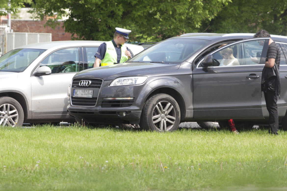 Doda miała wypadek. Polonez staranował jej audi Q7
