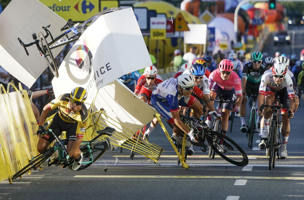 Wypadek Fabio Jakobsena na 77. Tour de Pologne