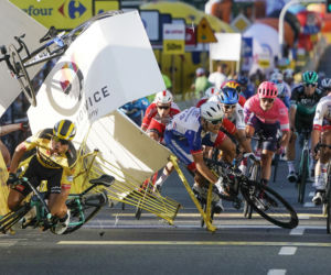 Wypadek Fabio Jakobsena na 77. Tour de Pologne