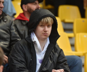 PRES Grupa Deweloperska Toruń - Stelmet Falubaz Zielona Góra, zdjęcia kibiców i zawodników ze sparingu na Motoarenie