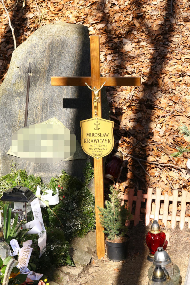 Tak wygląda grób Mirosława Krawczyka w Gdańsku