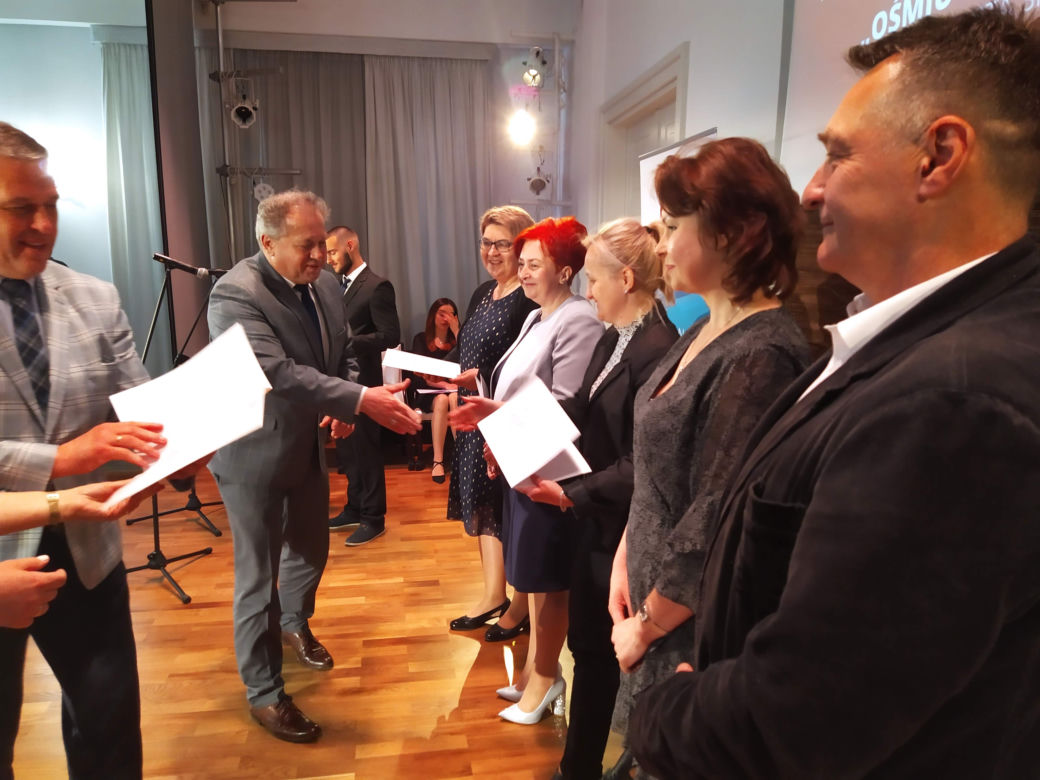 Laureaci i wyróżnieni w konkursie "Ośmiu Wspaniałych" w Siedlcach w 2022 roku - fotorelacja