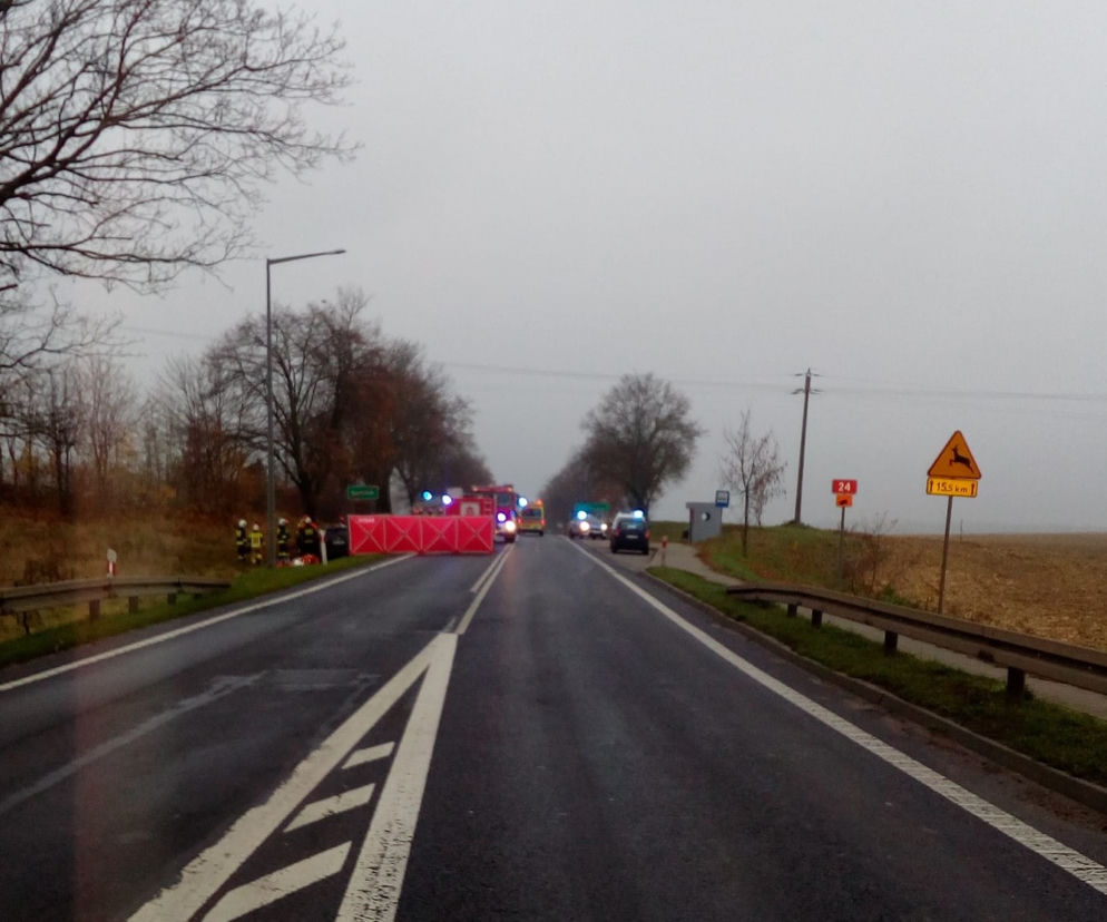 Rozbitek. Tragiczny wypadek na DK 24. Jedna osoba nie żyje!