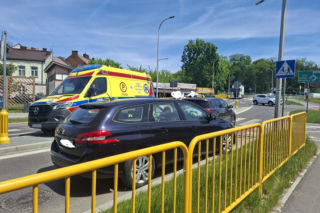 Wypadek na Hutniczej w Starachowicach. Dwie poszkodowane kobiety