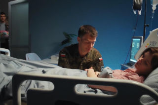 M jak miłość odc. 1928. Majka (Matylda Giegżno), Tomek Kubicki (Chris Cugowski)