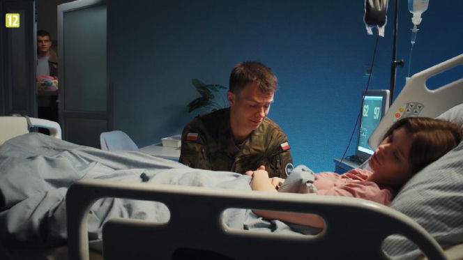 M jak miłość odc. 1928. Majka (Matylda Giegżno), Tomek Kubicki (Chris Cugowski)