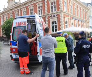 Wypadek rowerzystów